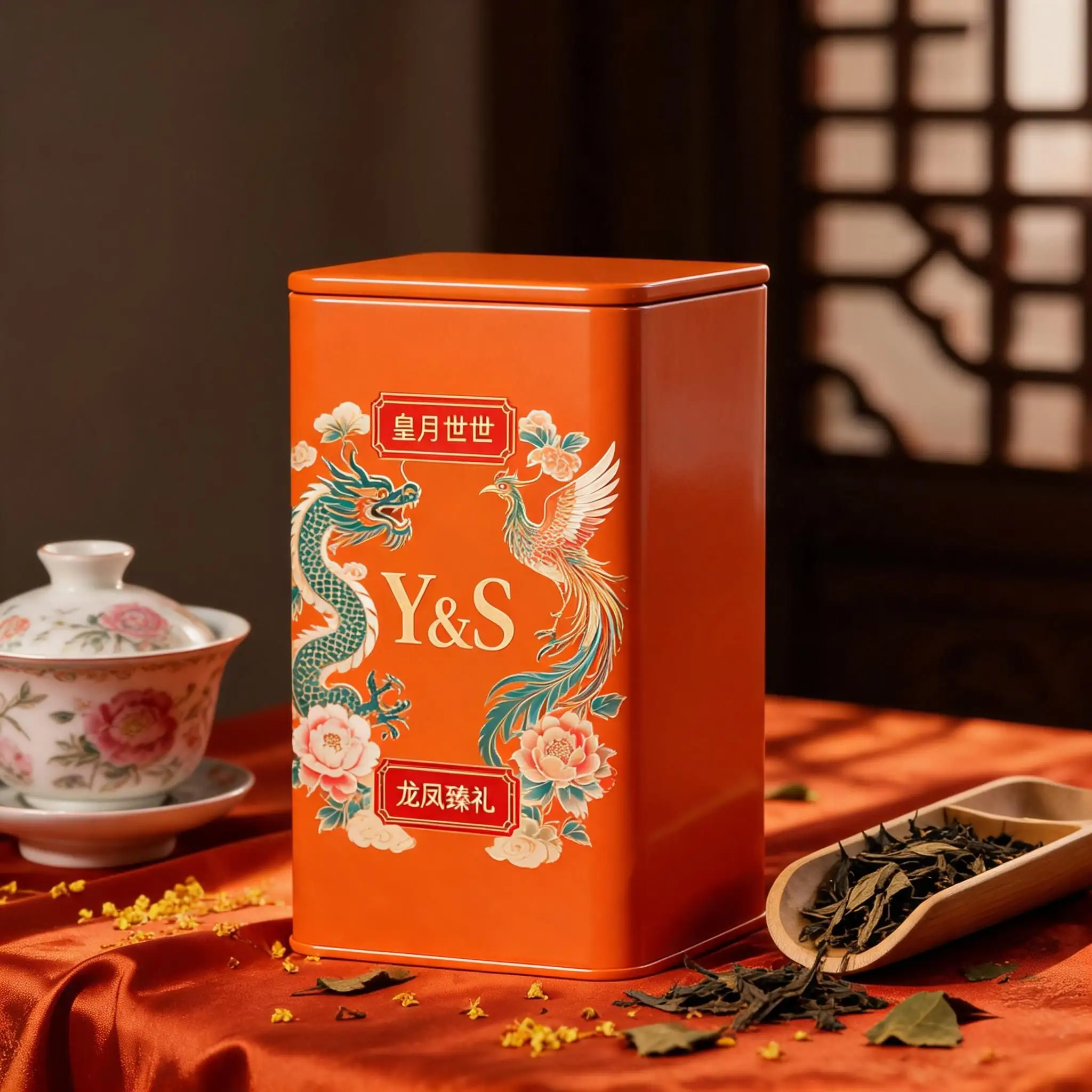 知春茶仓 tin packaging image 2