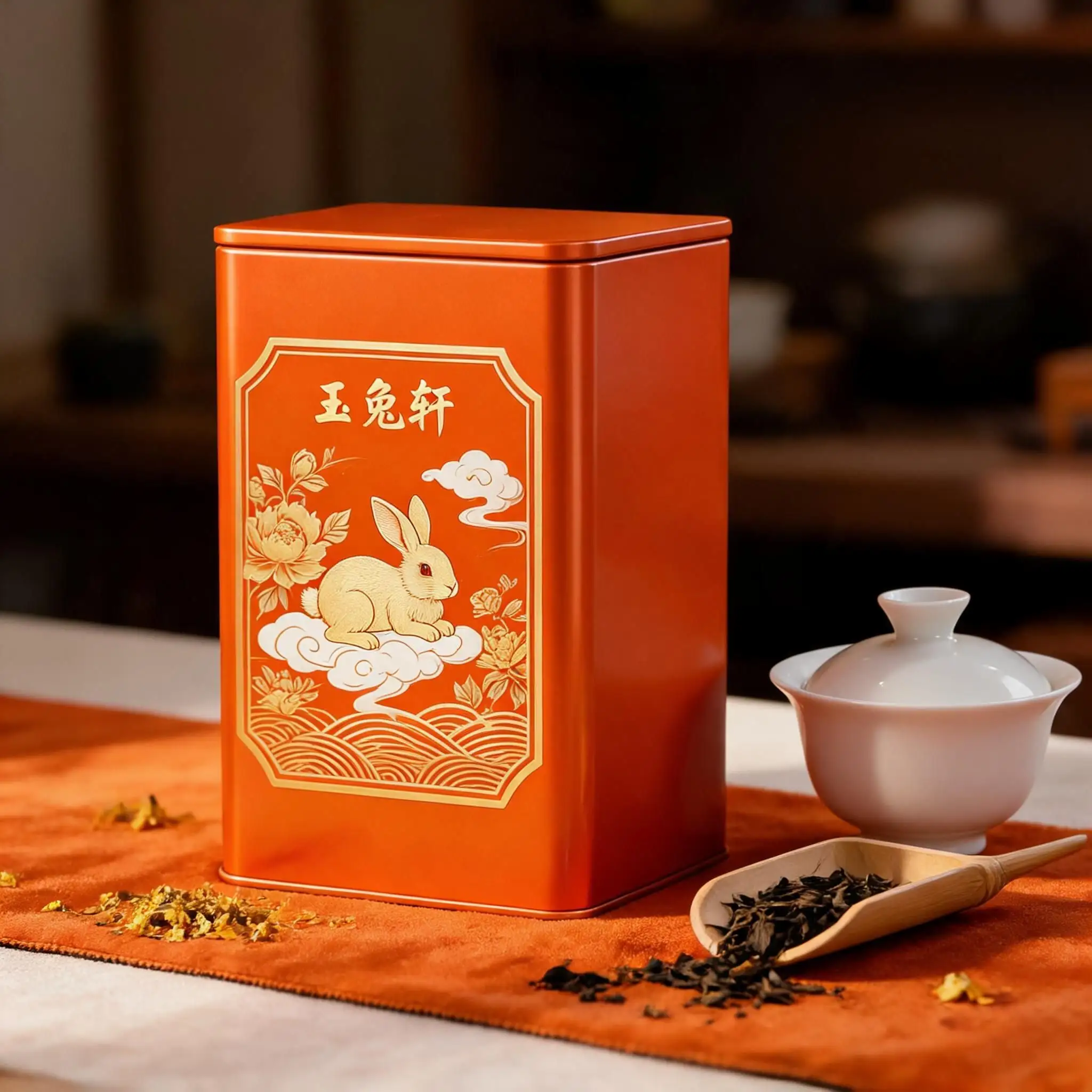 知春茶仓 tin packaging image 3