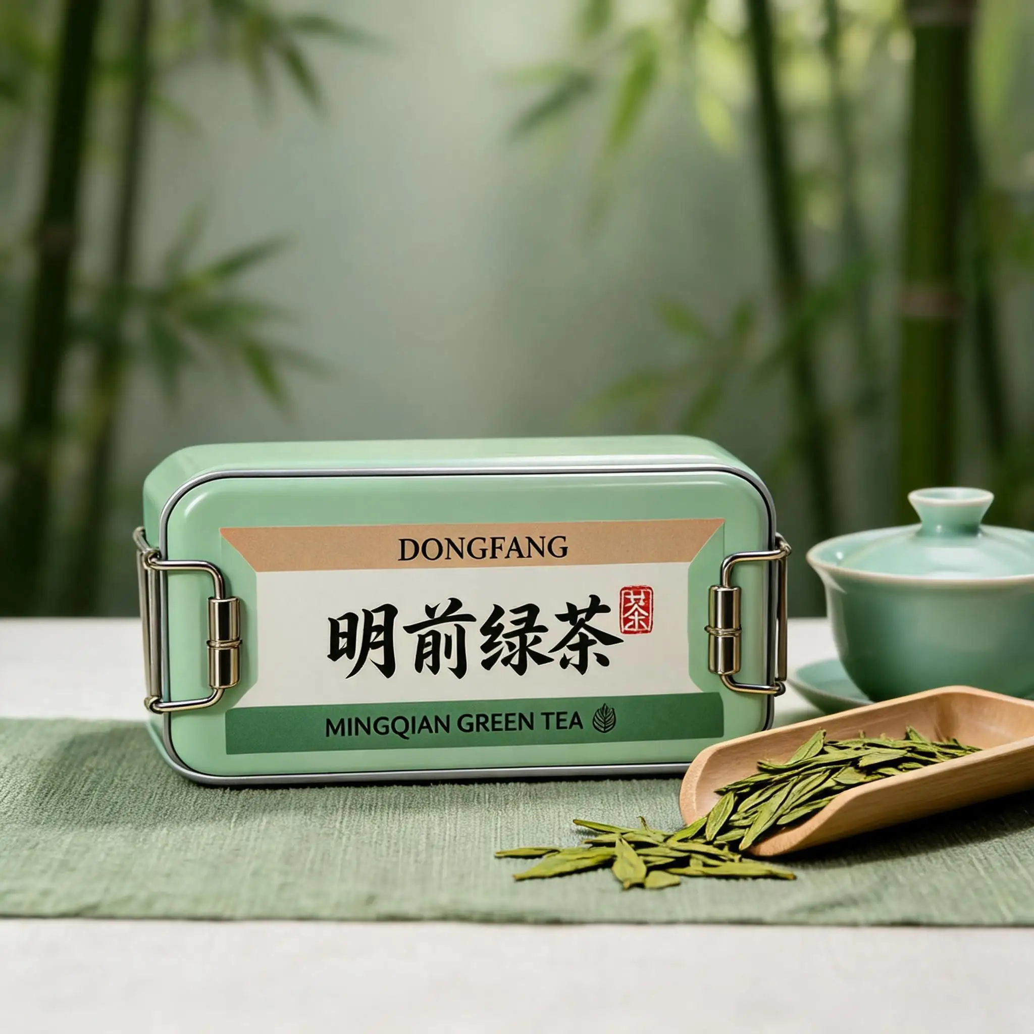 茶叙东方 tin packaging image 2