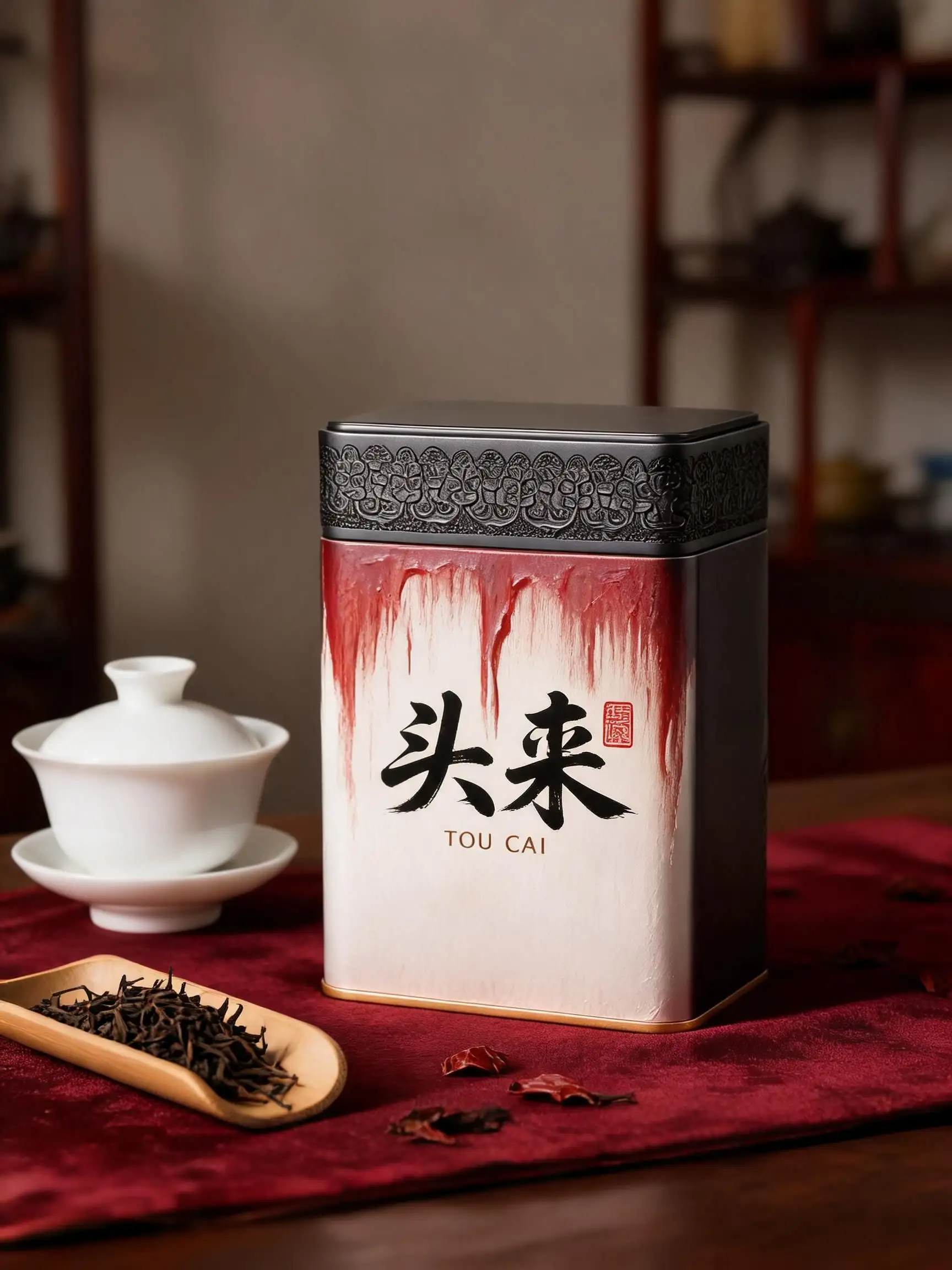 藏香茶礼 tin packaging image 3