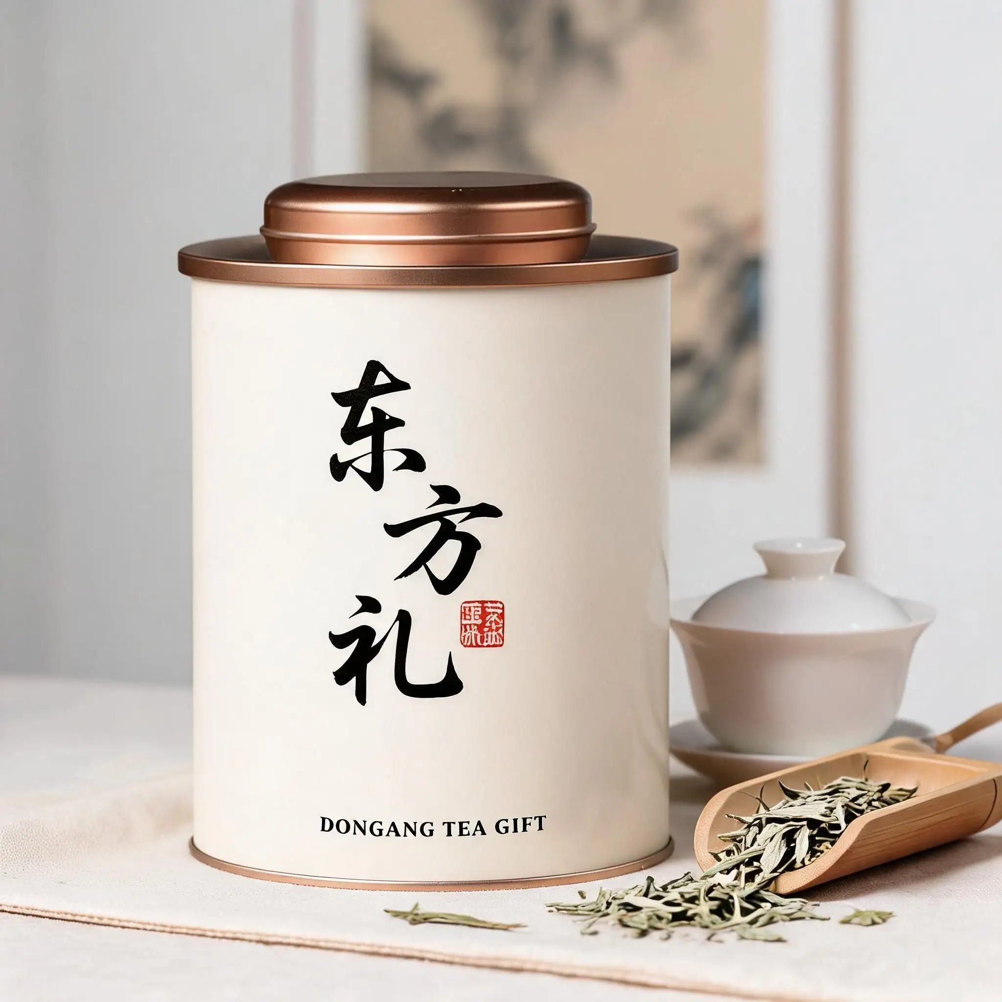 桂月茗礼 tin packaging image 2