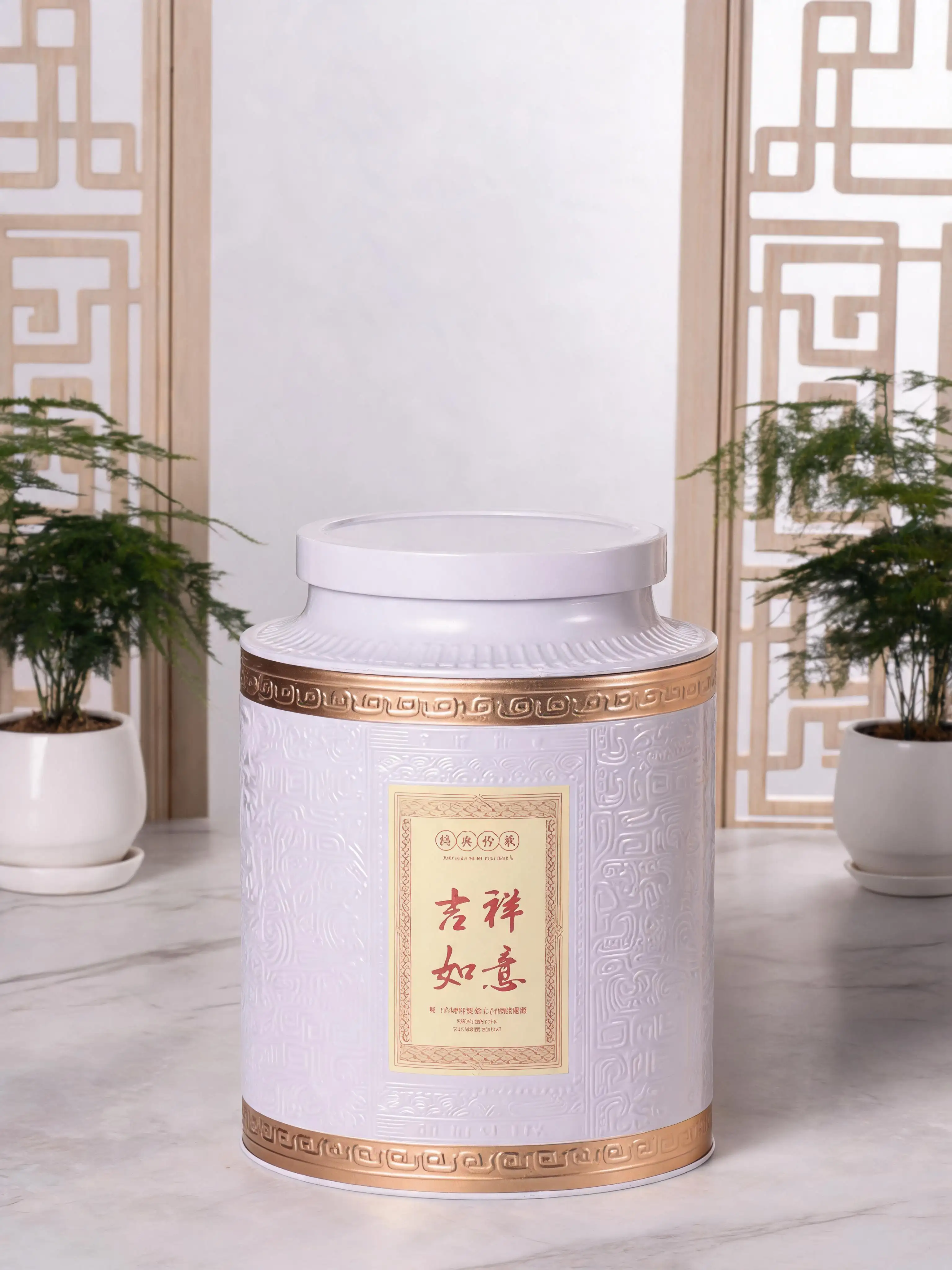 吉福藏茶 tin packaging image 3