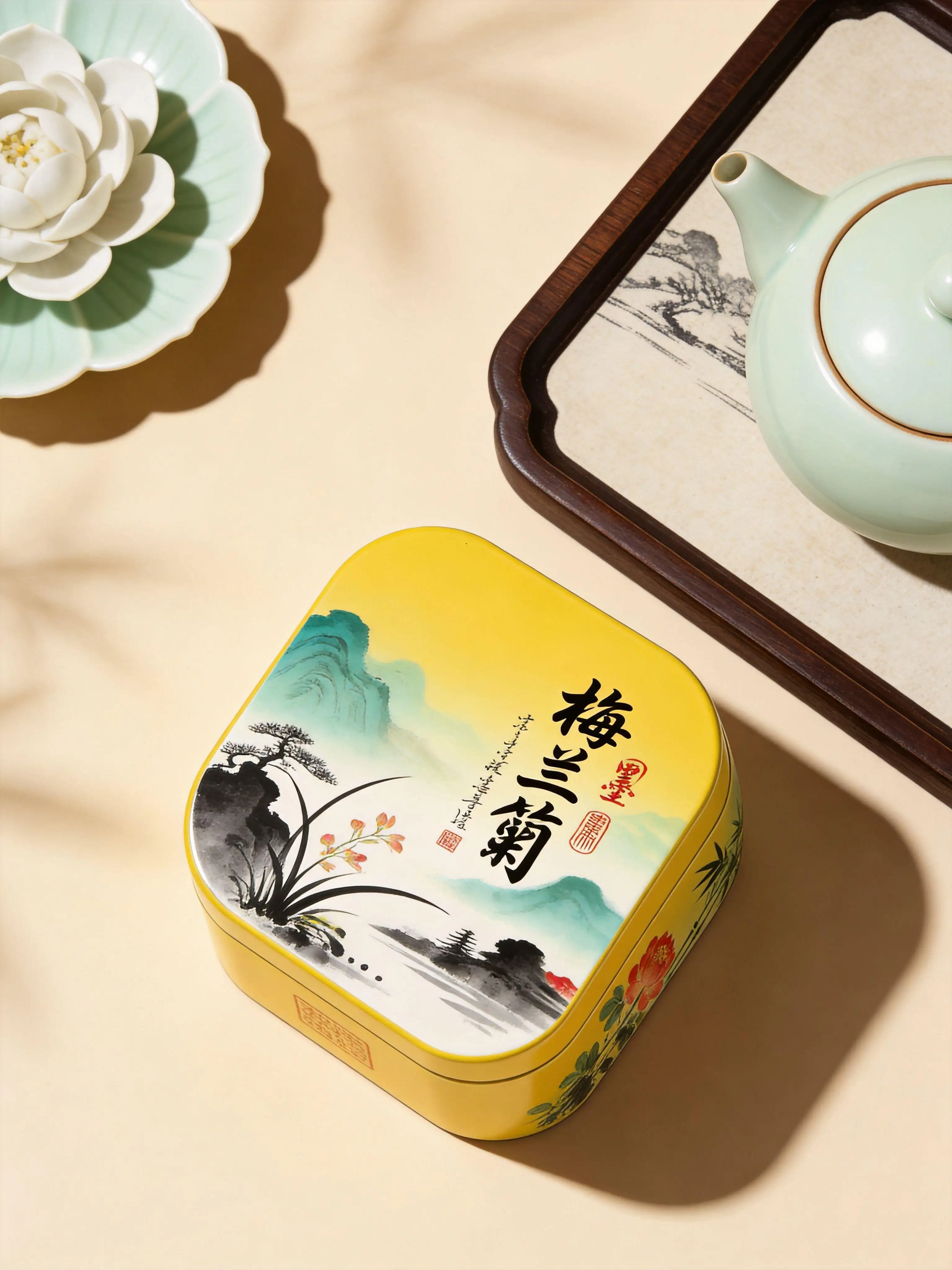 雅韵梅兰 tin packaging image 2