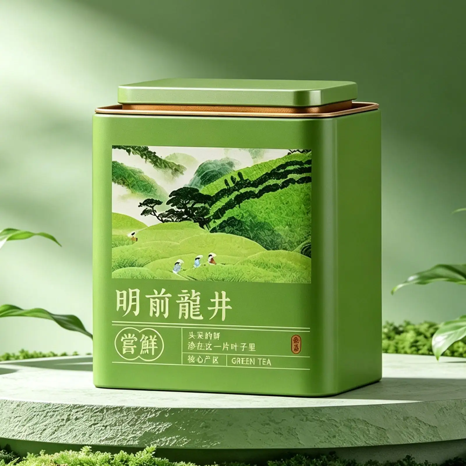 清润·茶语 tin packaging image 2