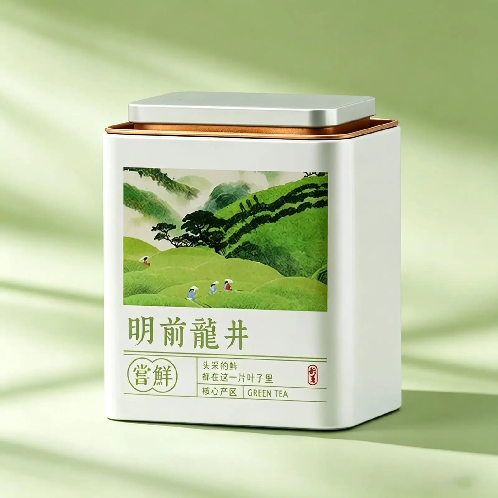 清润·茶语 tin packaging image 3