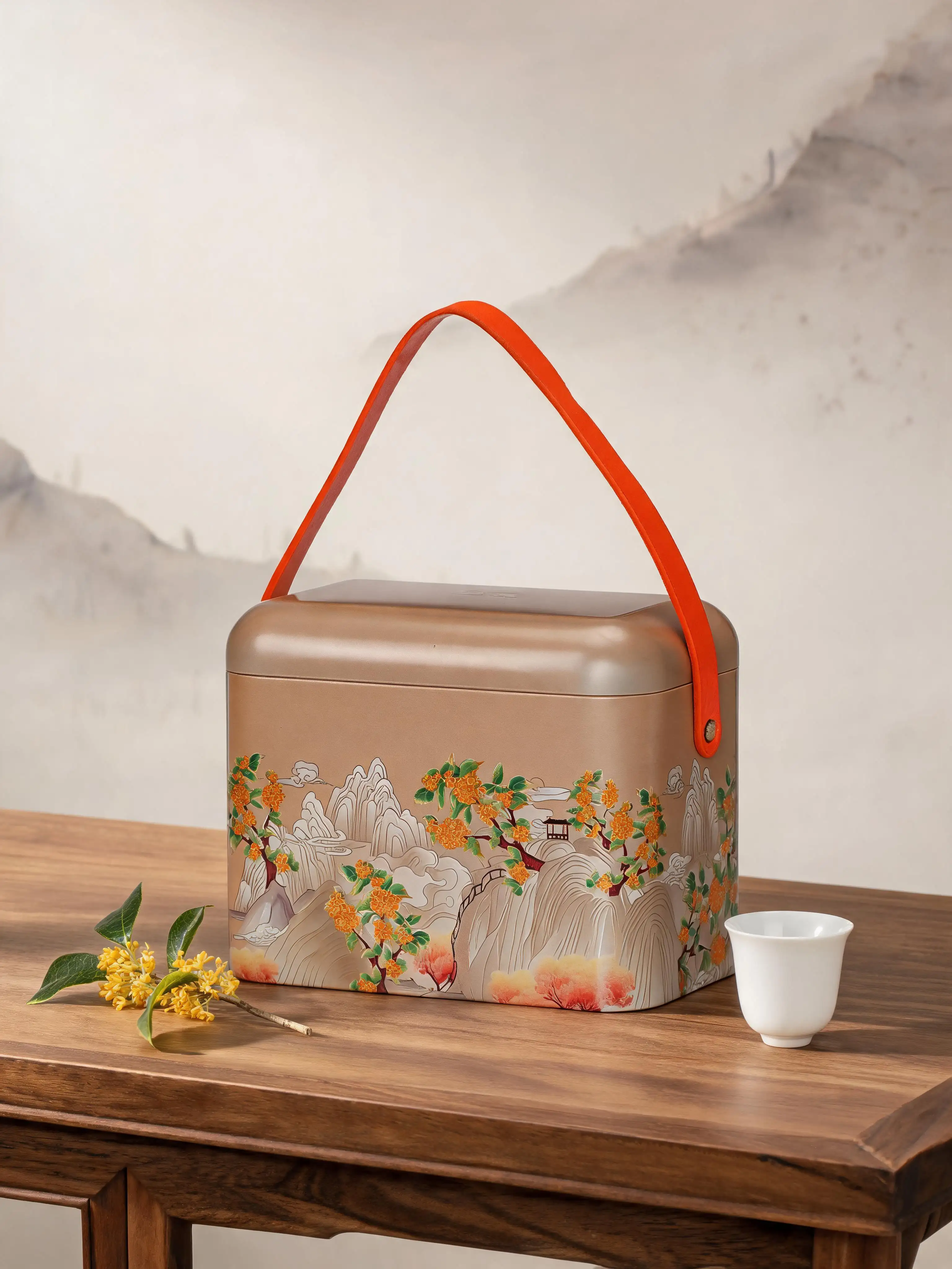 揽月·金韵罐 tin packaging image 2