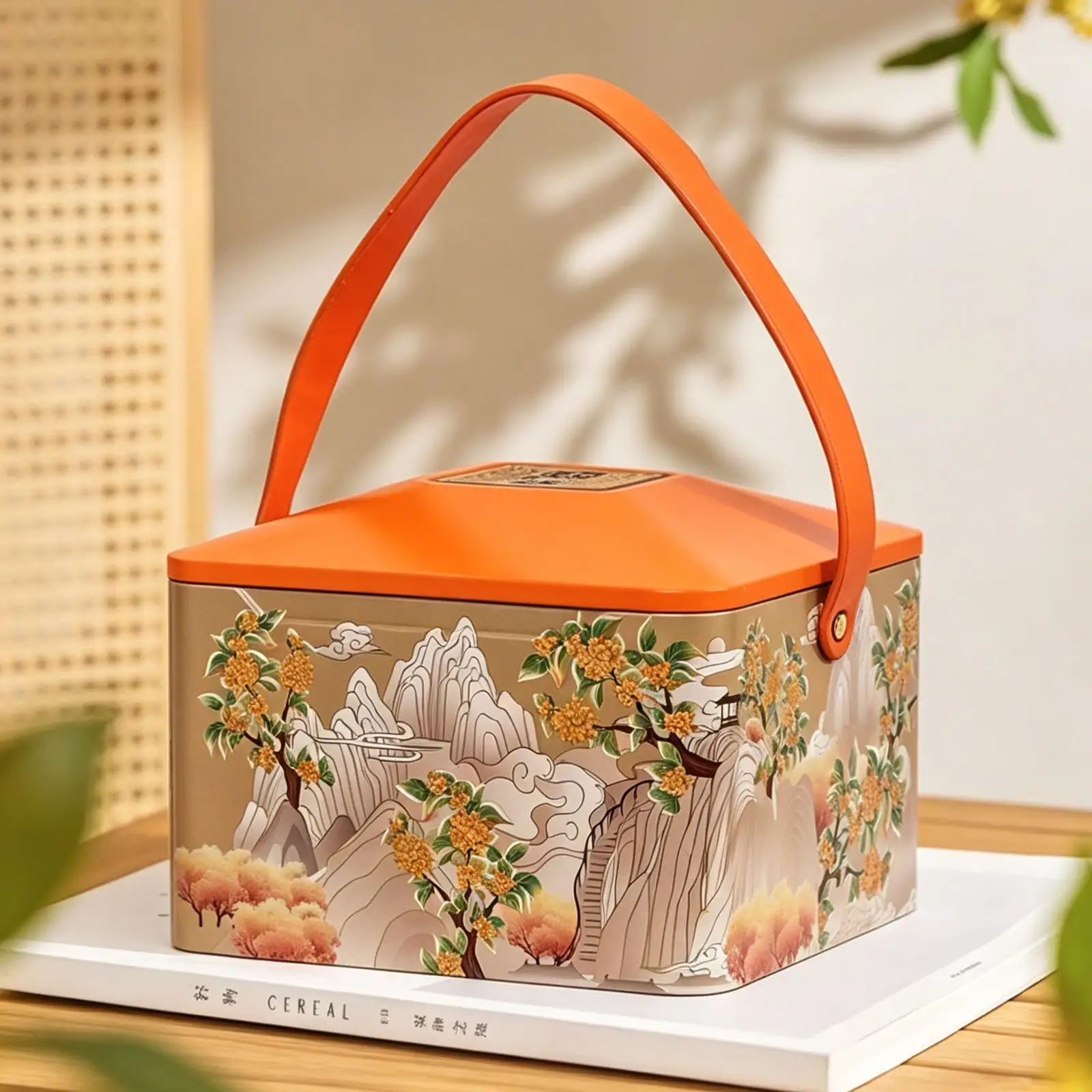 国韵提篮 tin packaging image 2