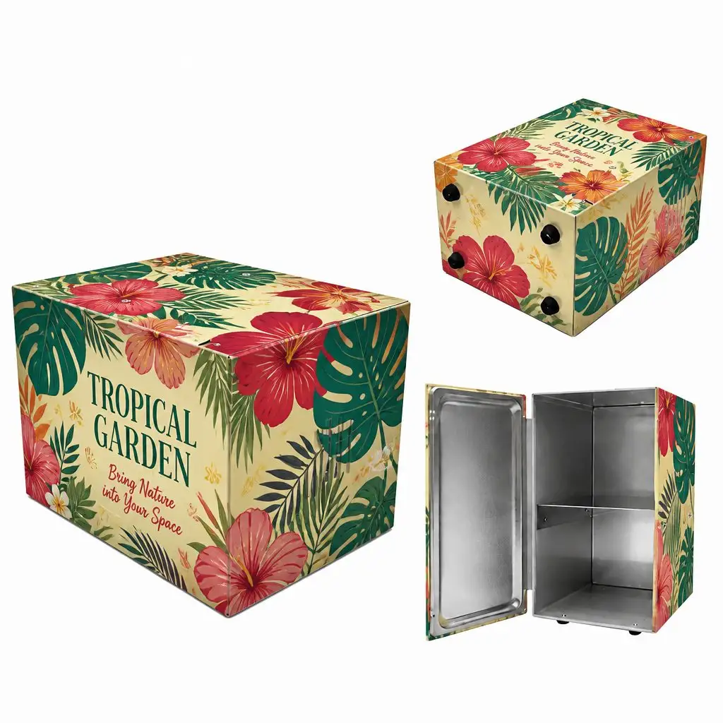 Custom Tin Packaging Case custom tin packaging design