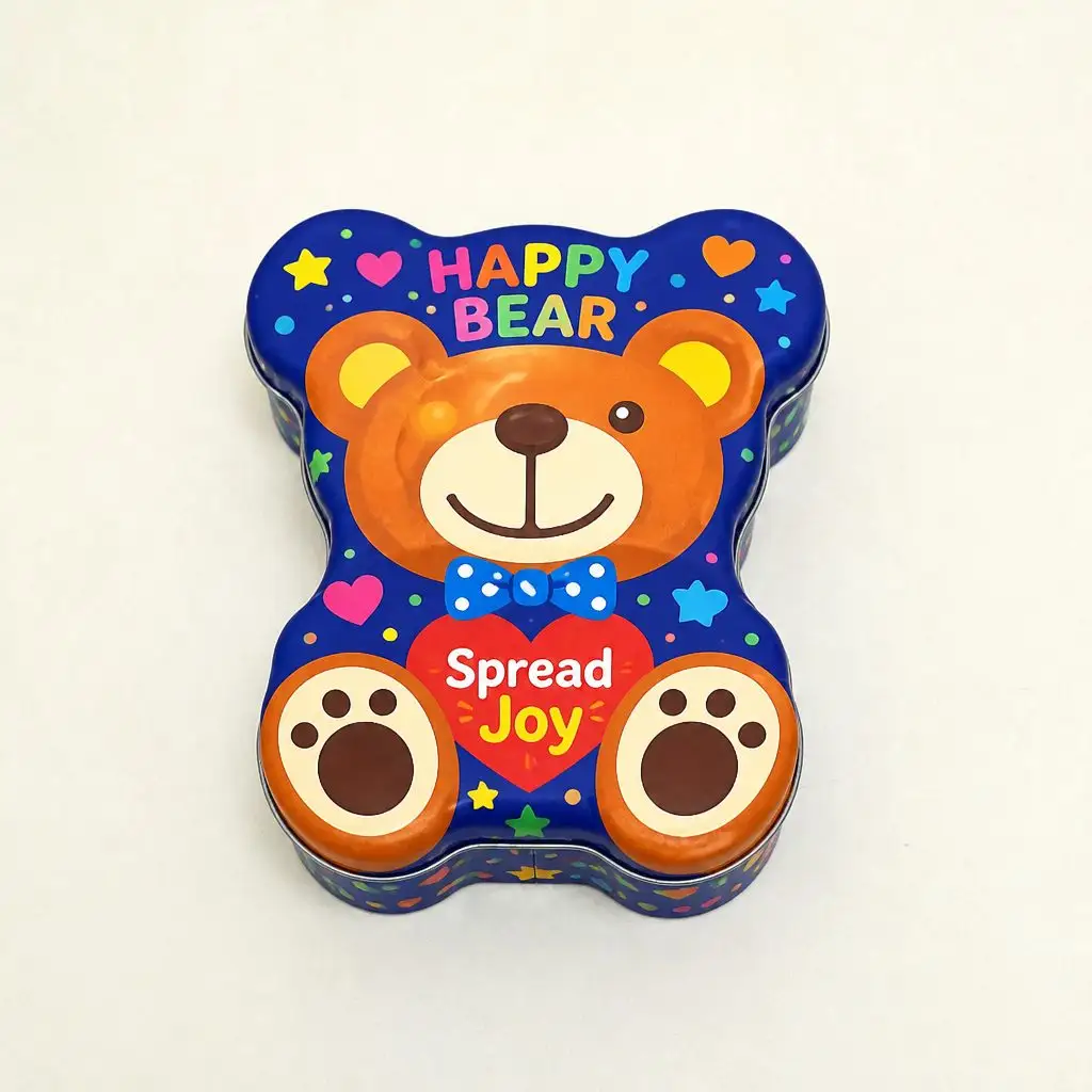 TIN-DGHL-00058 Tin Can Customization Case custom tin packaging design