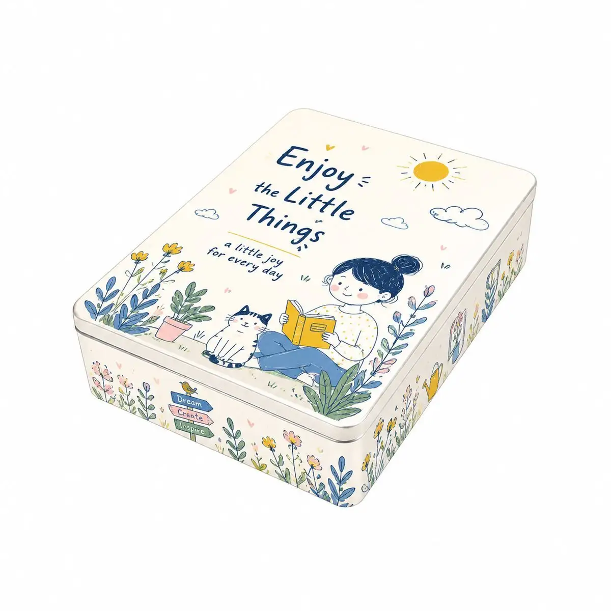Custom Tin Packaging Case custom tin packaging design