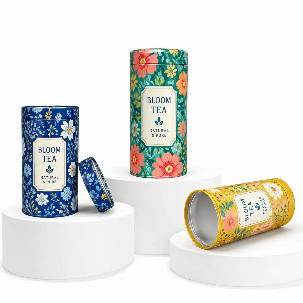Custom Tin Packaging Case custom tin packaging design
