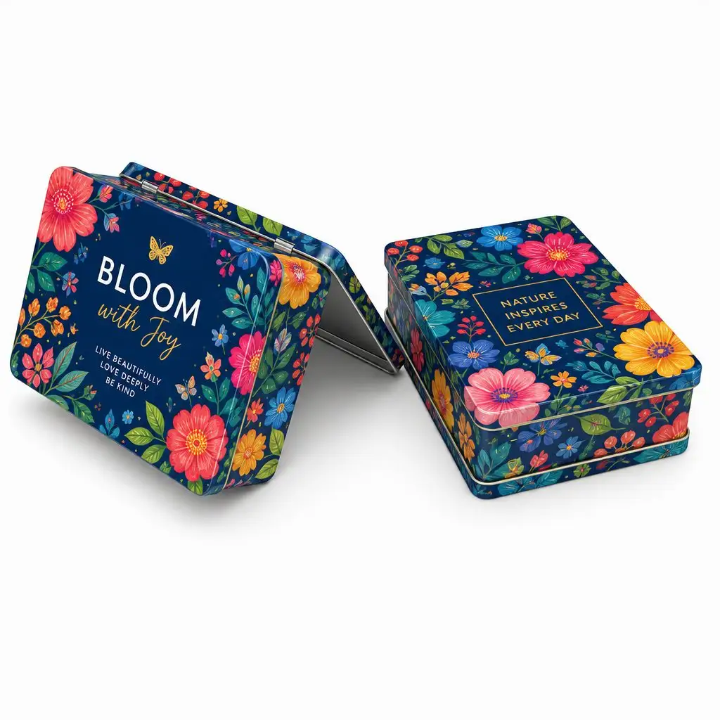 Custom Tin Packaging Case custom tin packaging design