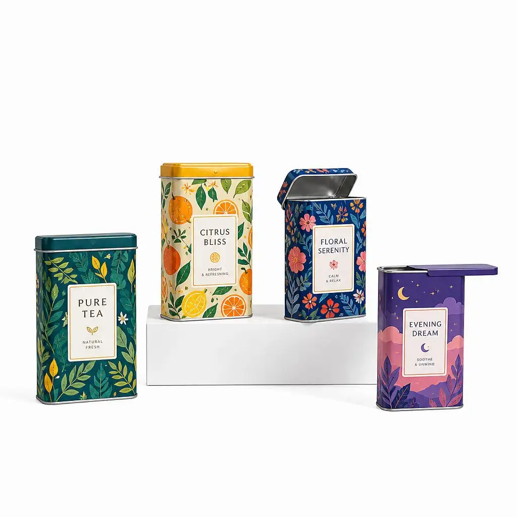 Custom Tin Packaging Case custom tin packaging design