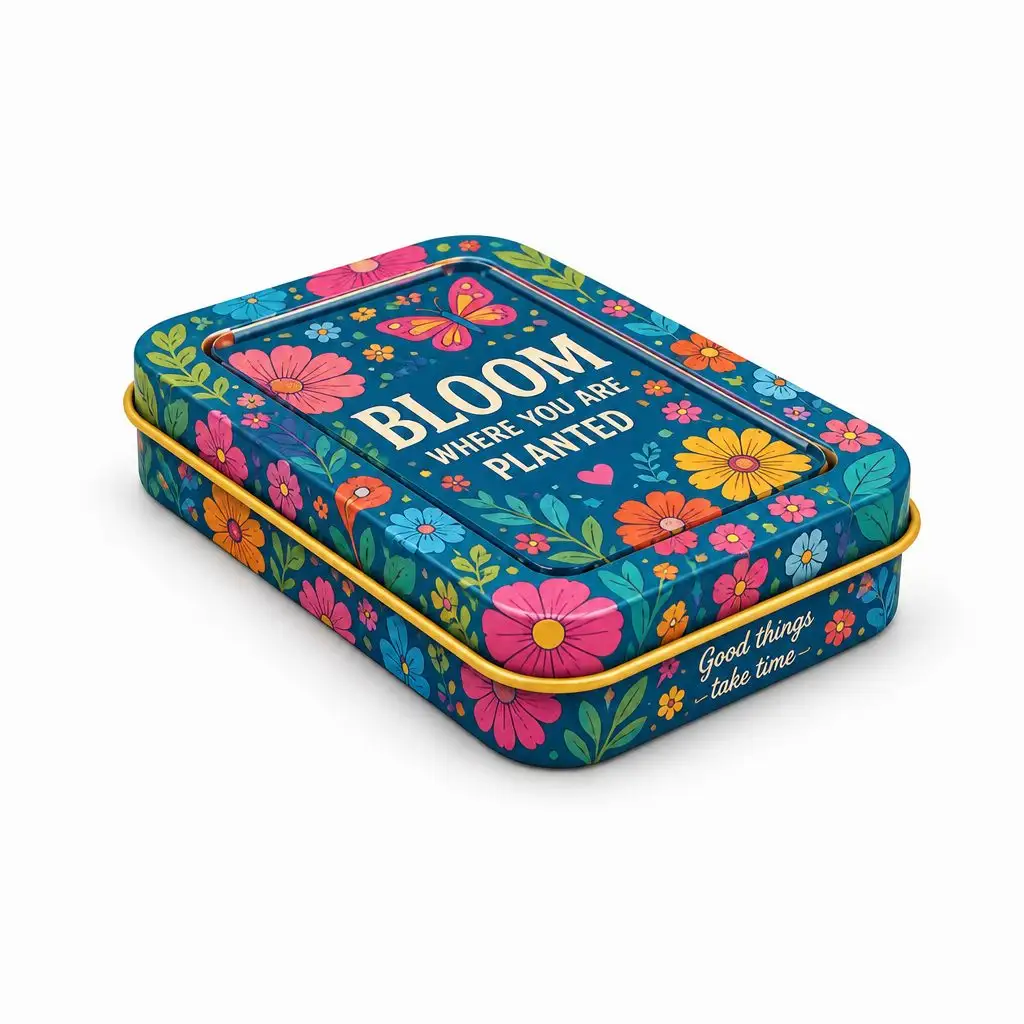 Custom Tin Packaging Case custom tin packaging design