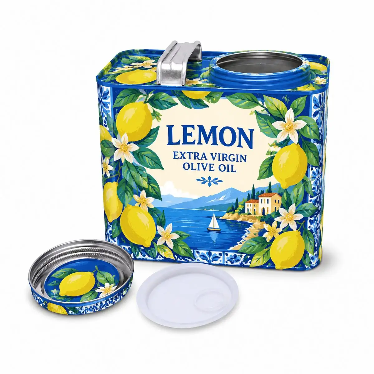TIN-DGBLWJ-00017 Tin can customization case custom tin packaging design