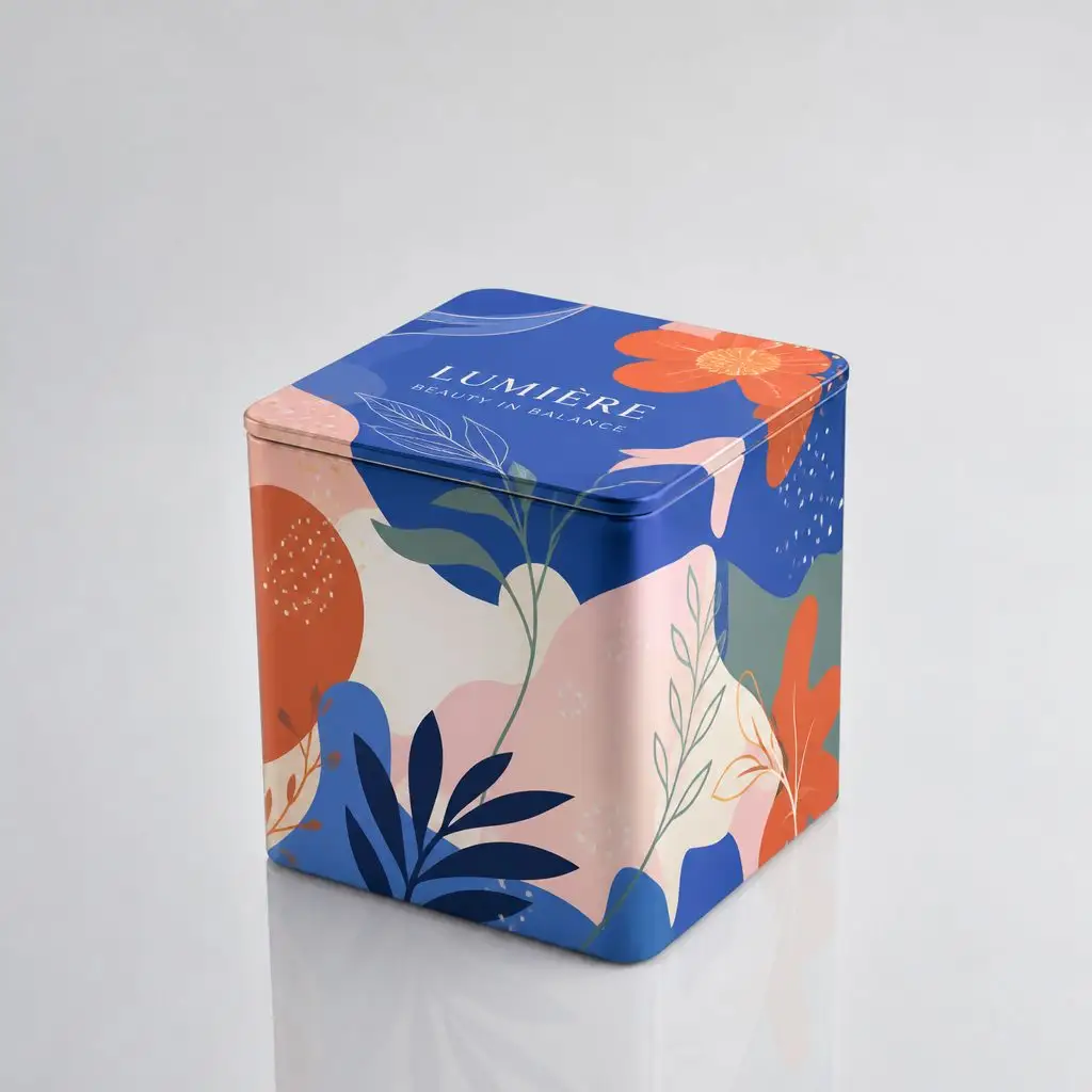 TIN-DGJX-00014 Tin can customization case custom tin packaging design