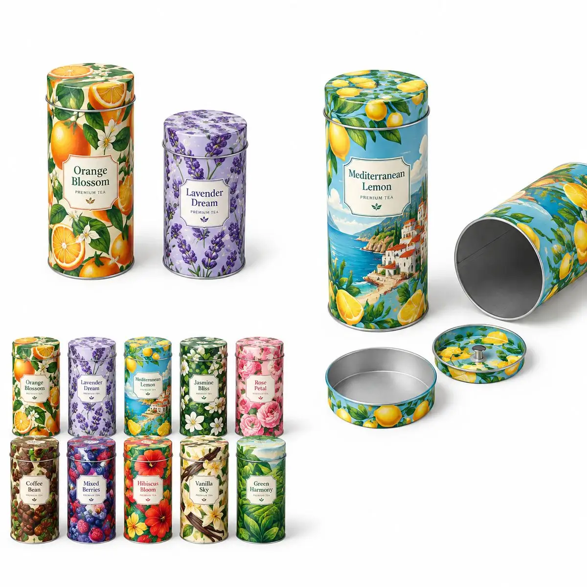 Custom Tin Packaging Case custom tin packaging design