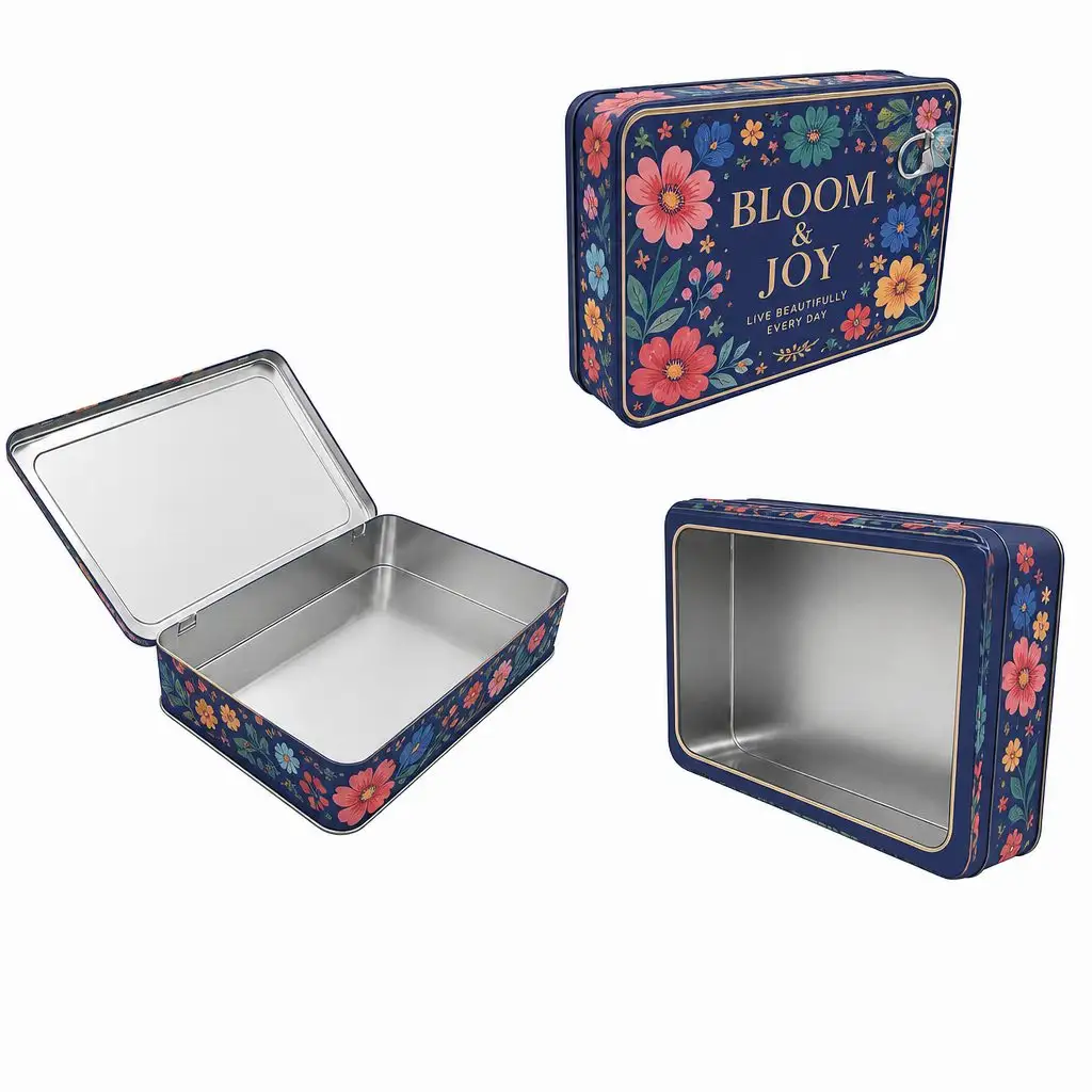 Custom Tin Packaging Case custom tin packaging design