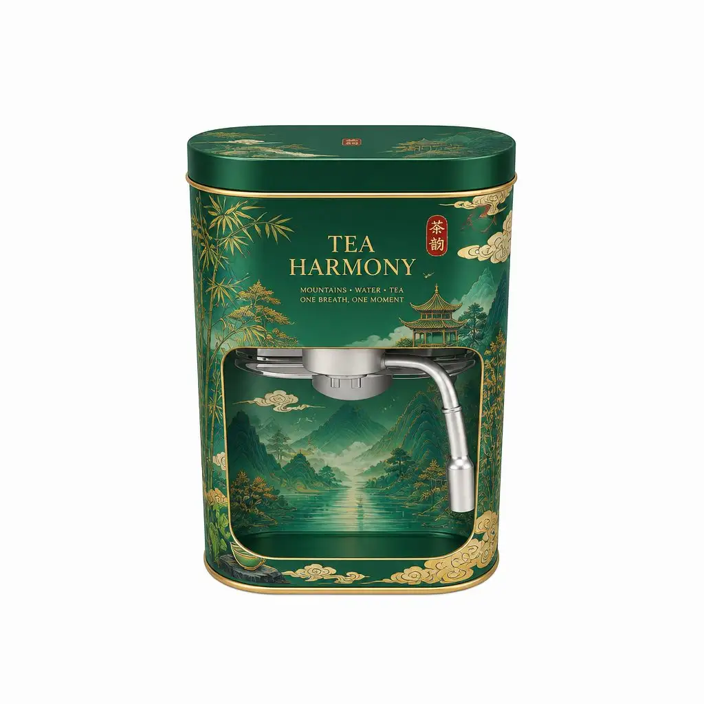 TIN-DGSL-00040 铁罐定制案例 custom tin packaging design