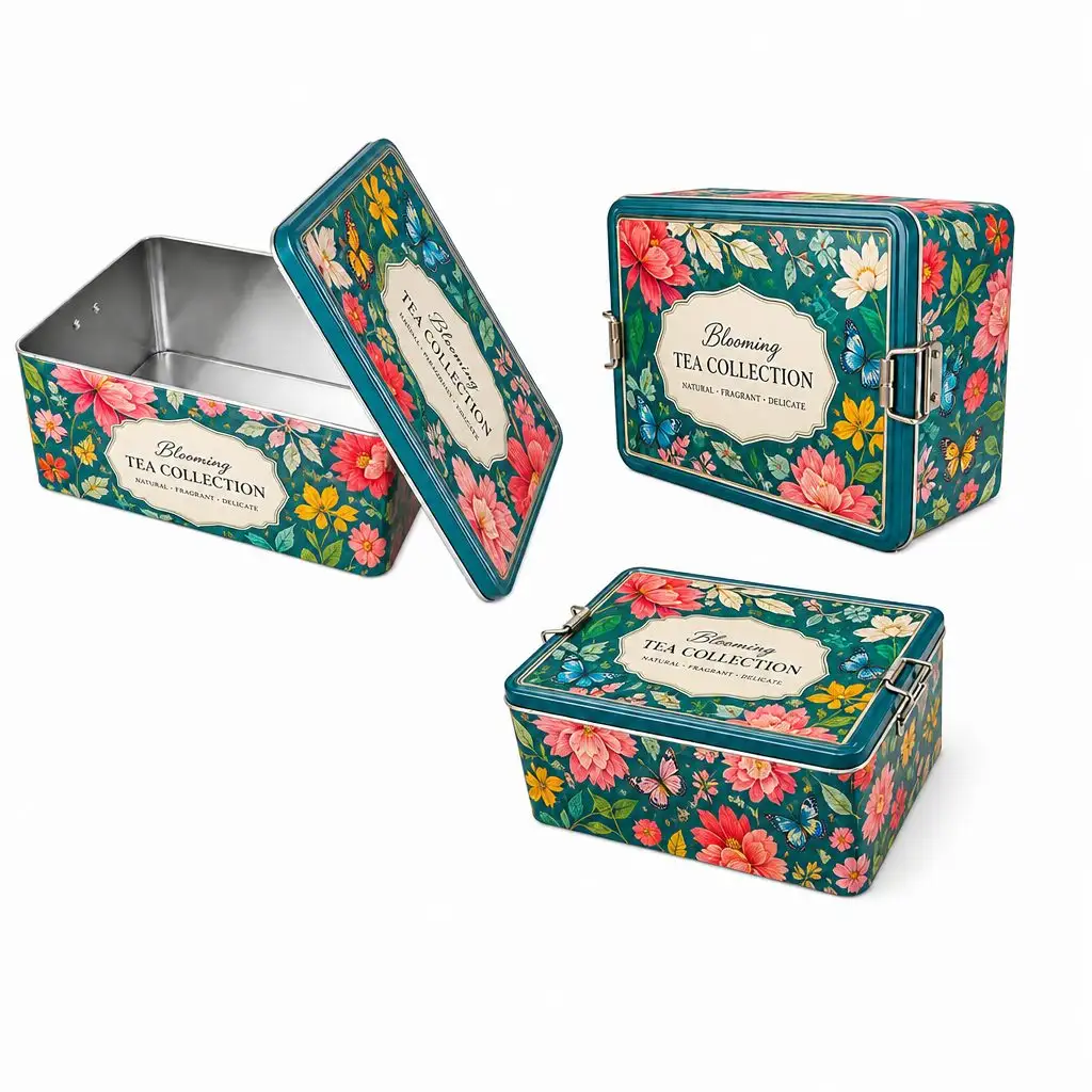 Custom Tin Packaging Case custom tin packaging design