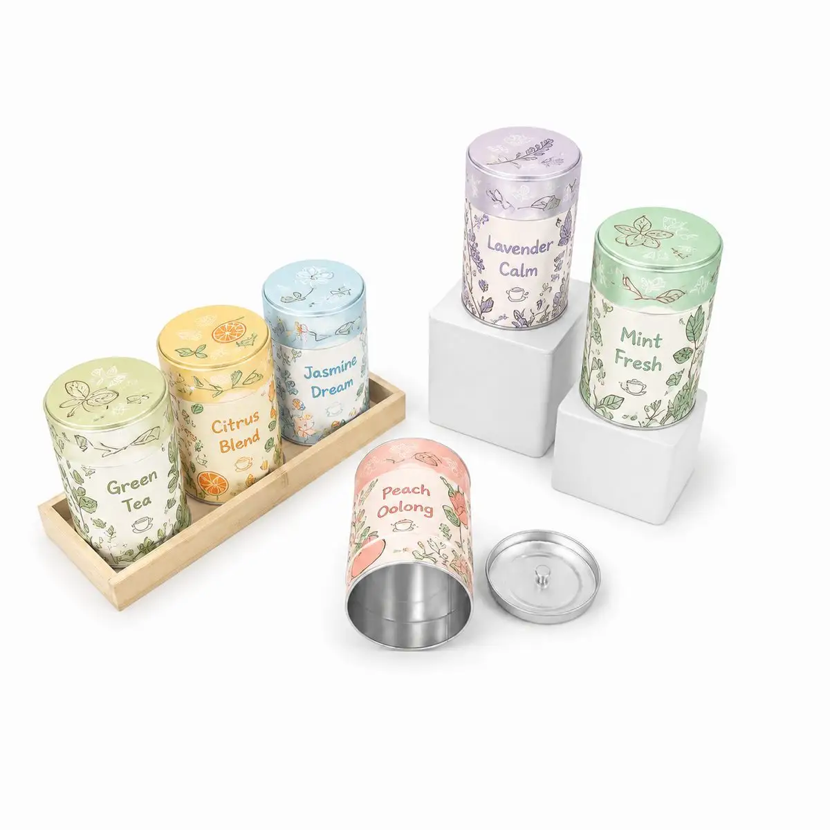 Custom Tin Packaging Case custom tin packaging design