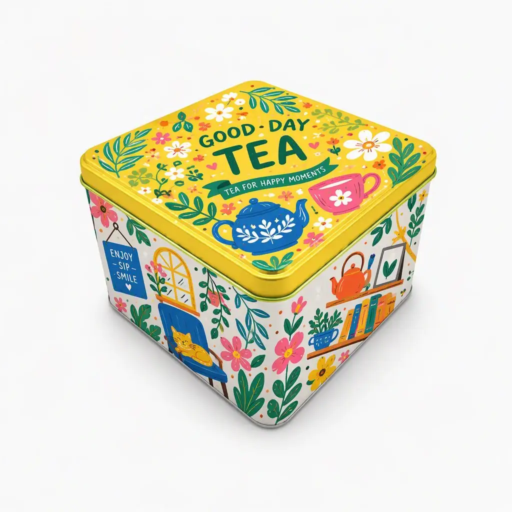 Custom Tin Packaging Case custom tin packaging design