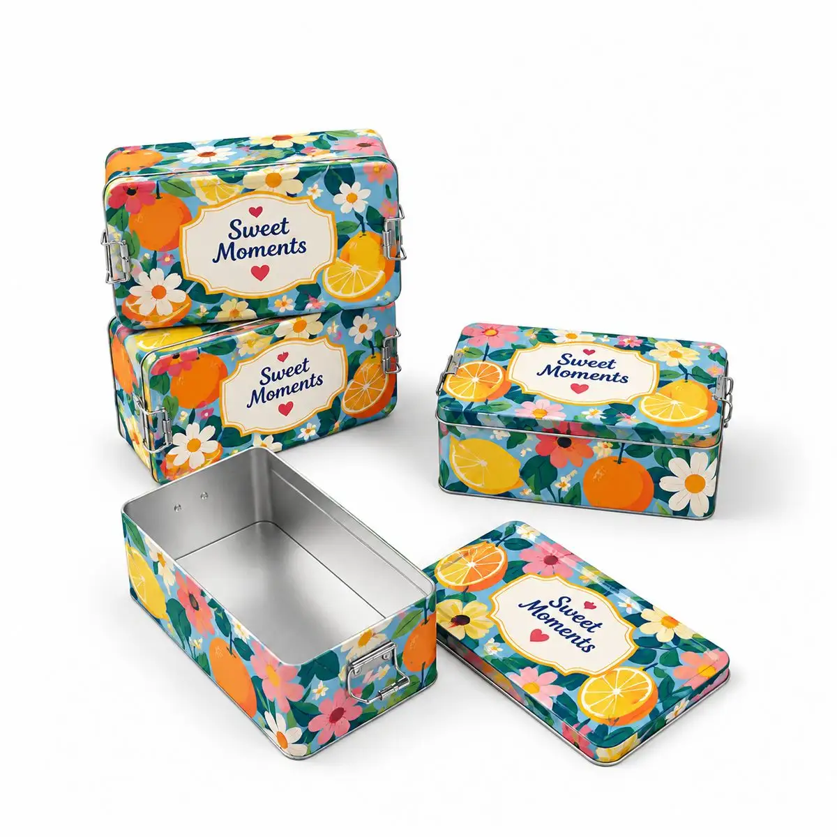 Custom Tin Packaging Case custom tin packaging design
