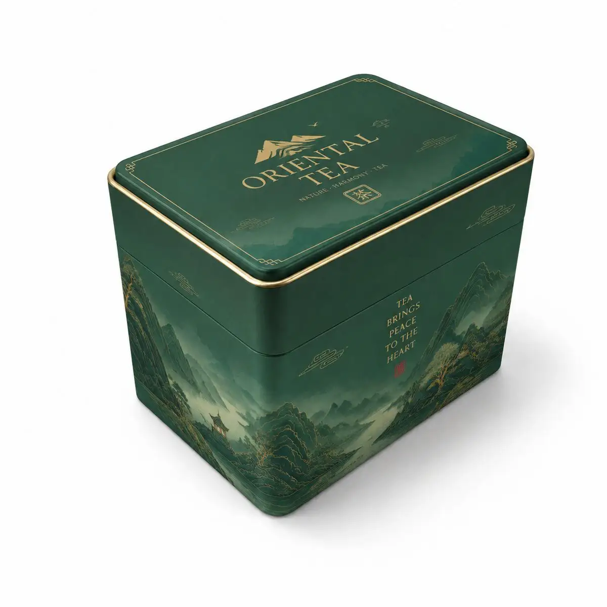 Custom Tin Packaging Case custom tin packaging design