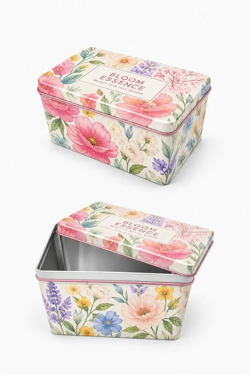 Custom Tin Packaging Case custom tin packaging design