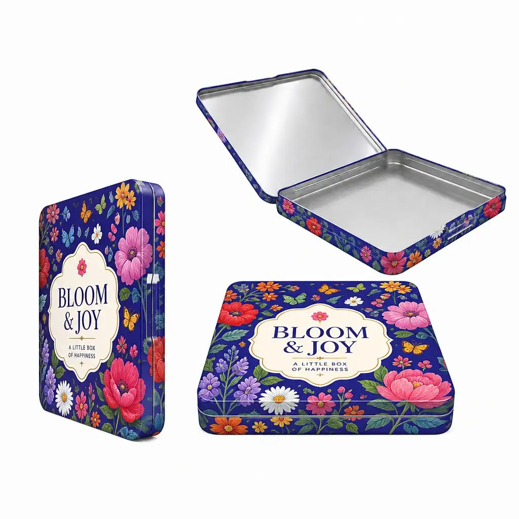 Custom Tin Packaging Case custom tin packaging design