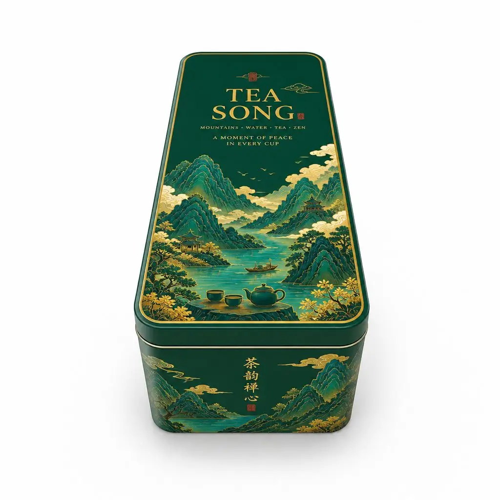 TIN-DGNCXG-00187 铁罐定制案例 custom tin packaging design