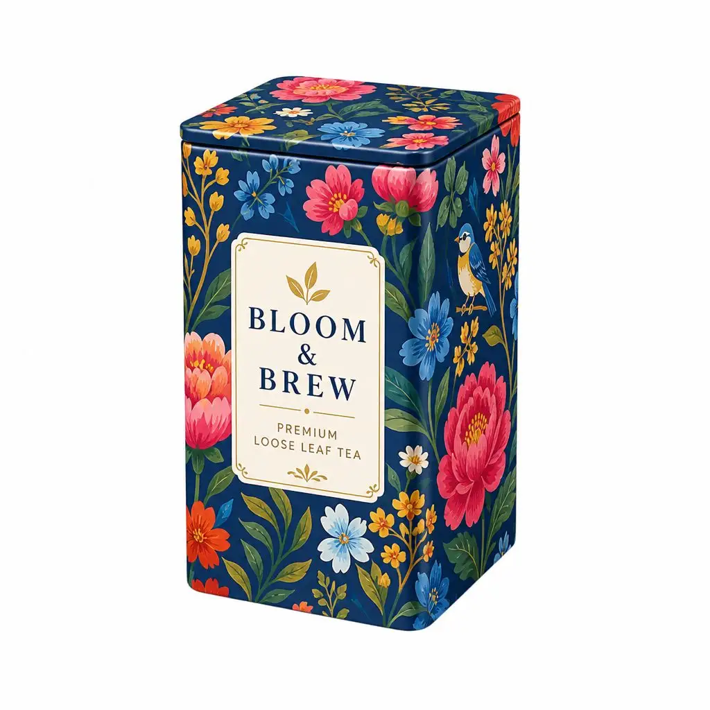 Custom Tin Packaging Case custom tin packaging design