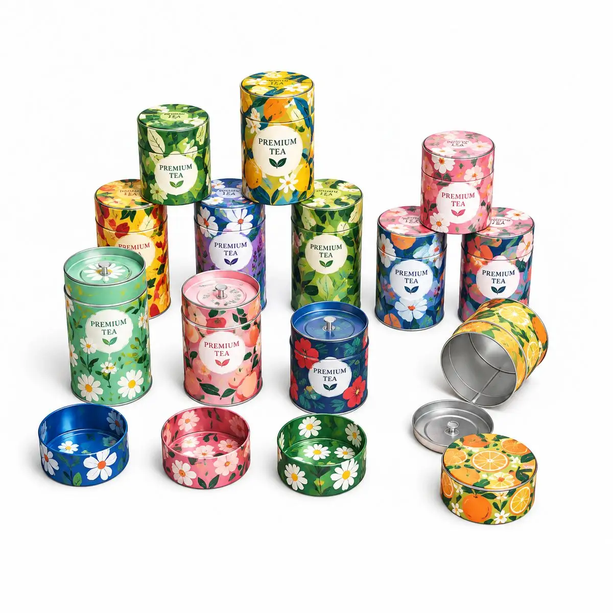 TIN-DGBA-00019 铁罐定制案例 custom tin packaging design