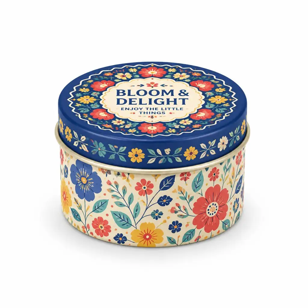 Custom Tin Packaging Case custom tin packaging design