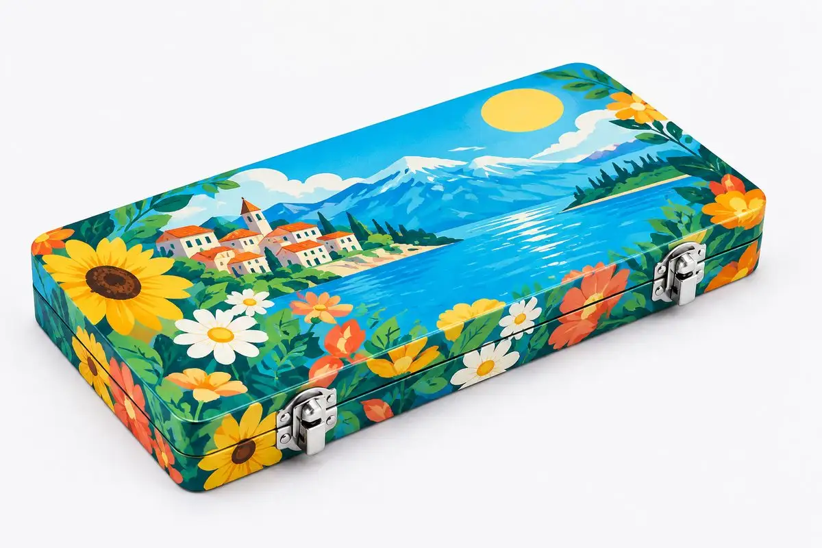 Custom Tin Packaging Case custom tin packaging design
