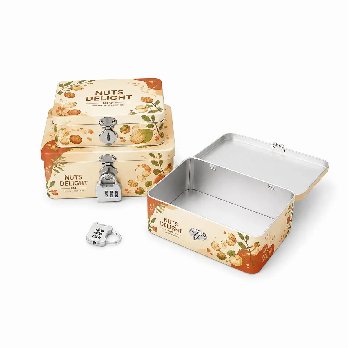 Custom Tin Packaging Case custom tin packaging design