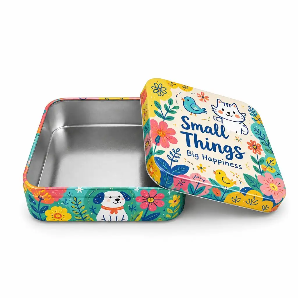 Custom Tin Packaging Case custom tin packaging design