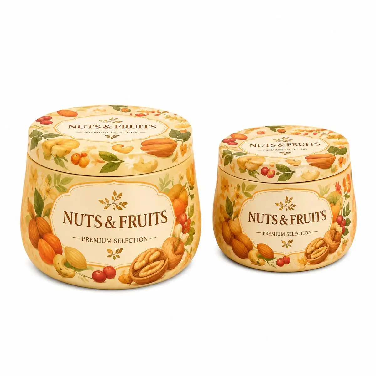 TIN-DGXW-00034 铁罐定制案例 custom tin packaging design