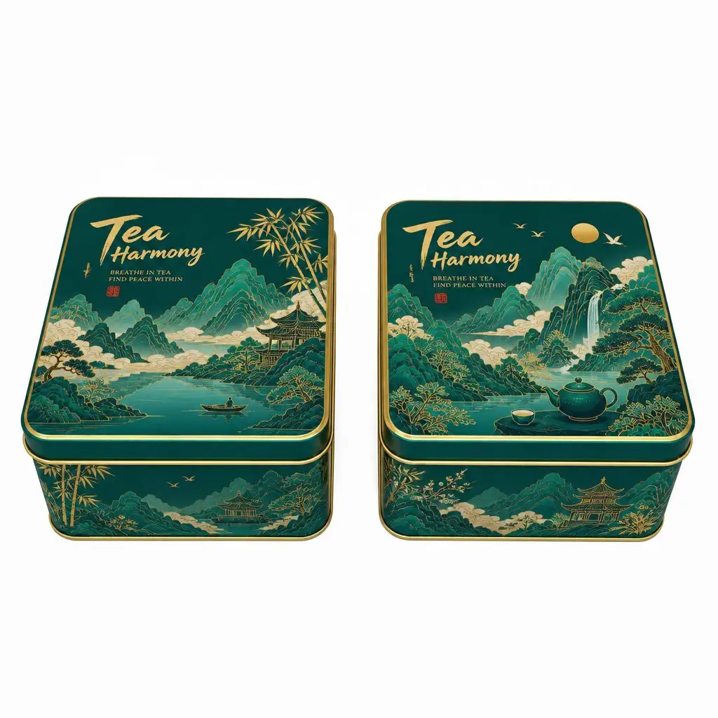 Custom Tin Packaging Case custom tin packaging design