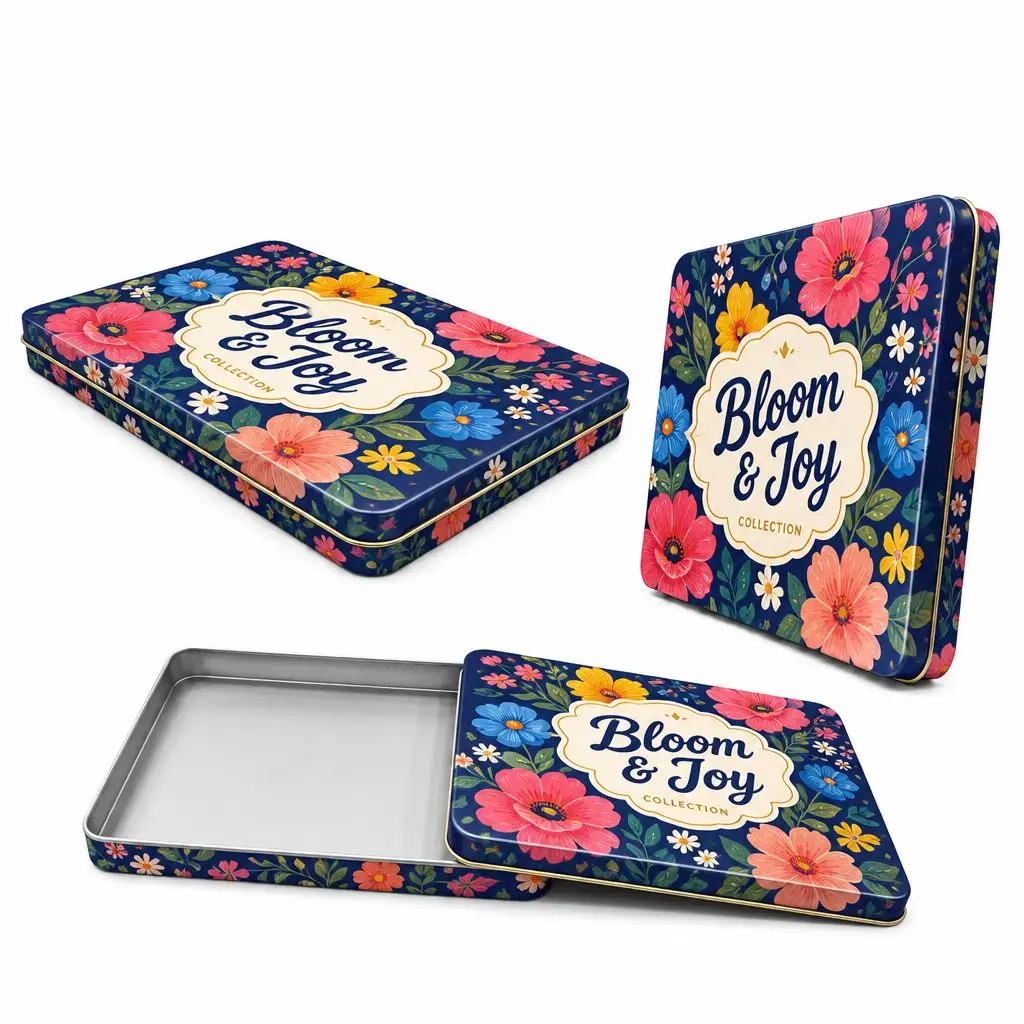 Custom Tin Packaging Case custom tin packaging design