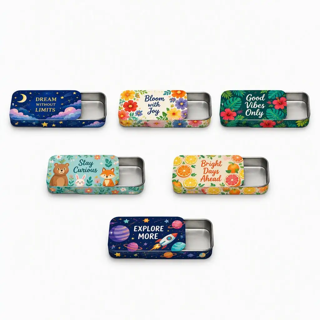 Custom Tin Packaging Case custom tin packaging design