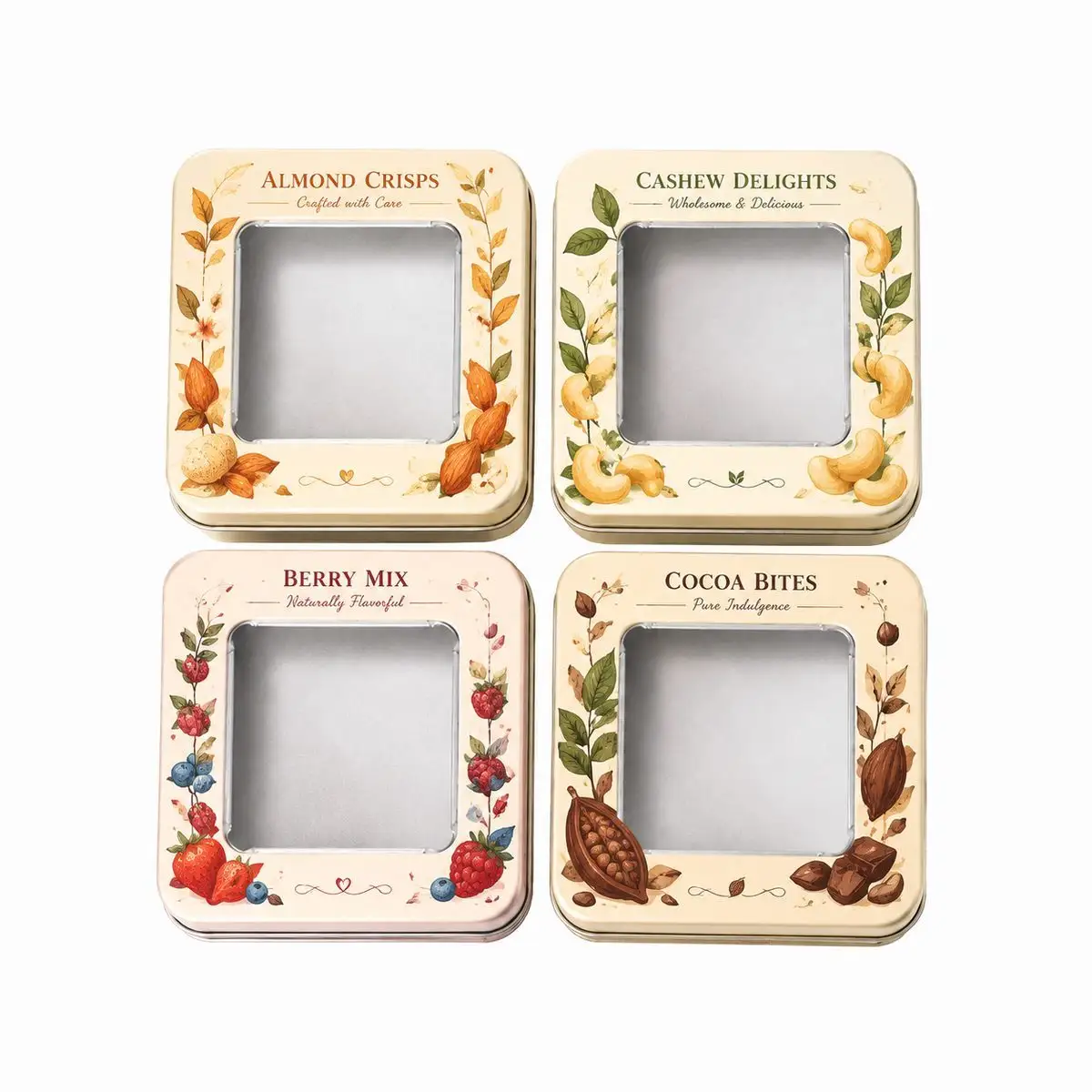 Custom Tin Packaging Case custom tin packaging design