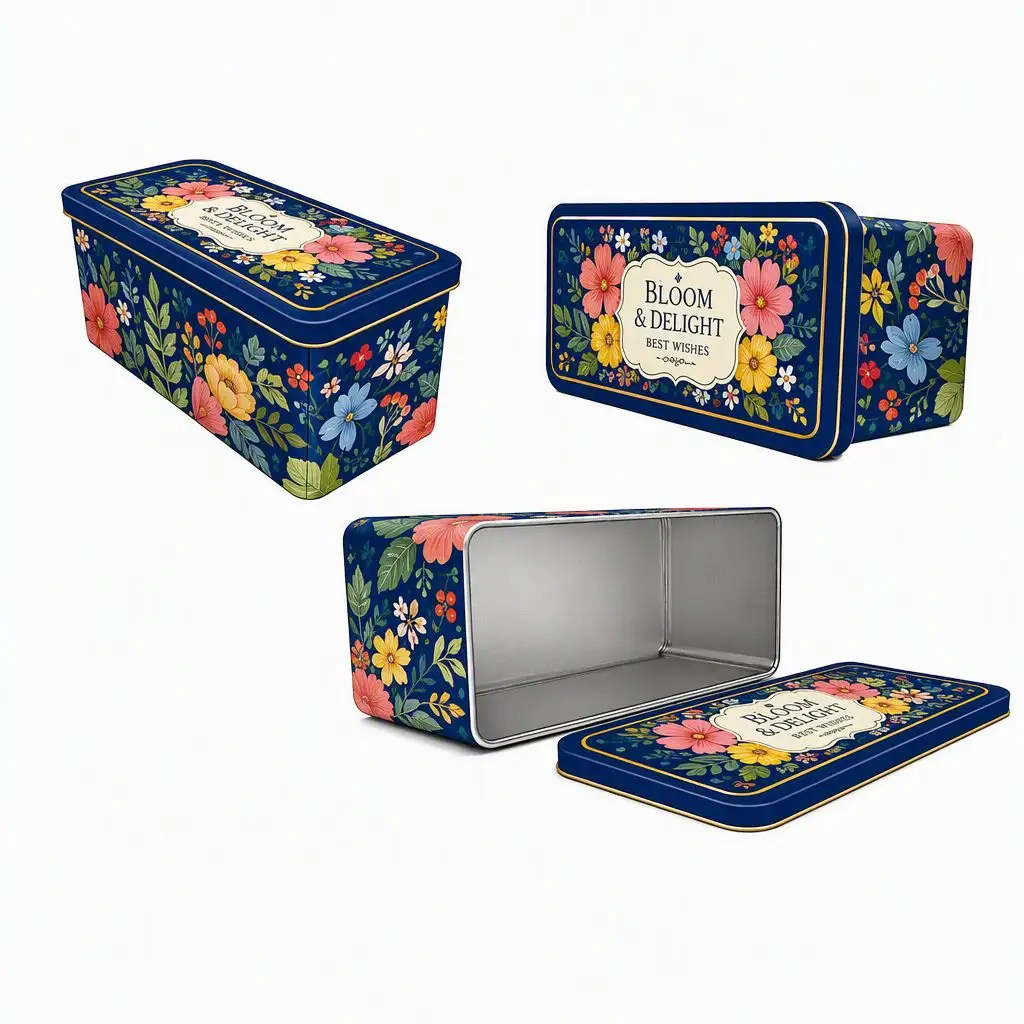 Custom Tin Packaging Case custom tin packaging design