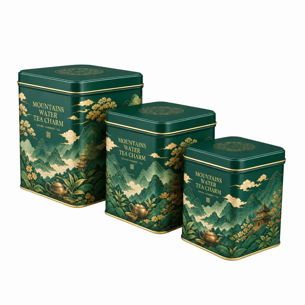 Custom Tin Packaging Case custom tin packaging design