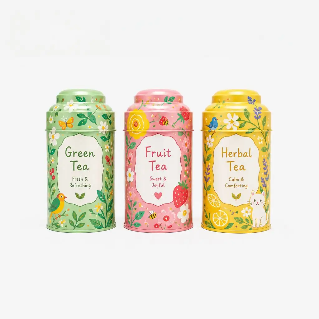 TIN-DGSL-00032 铁罐定制案例 custom tin packaging design