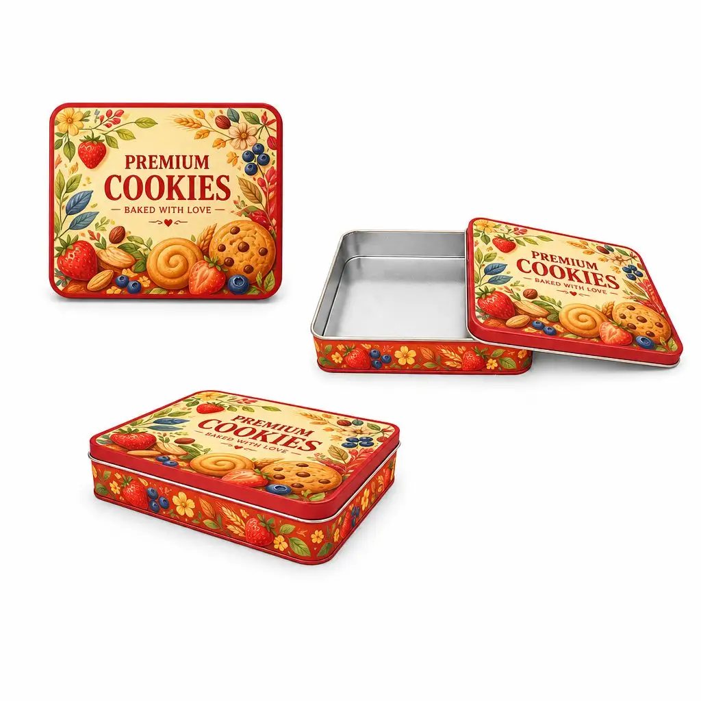 Custom Tin Packaging Case custom tin packaging design
