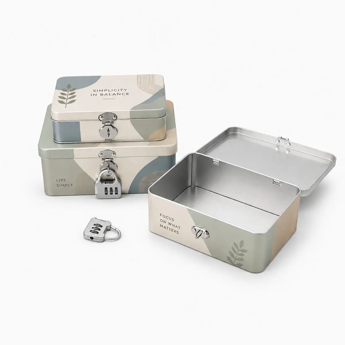 Custom Tin Packaging Case custom tin packaging design