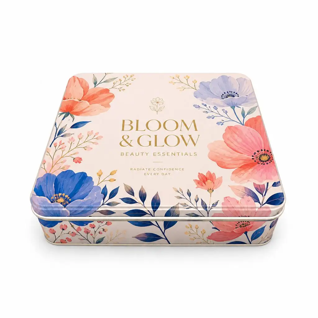 Custom Tin Packaging Case custom tin packaging design