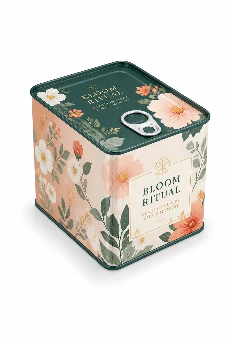 TIN-DGNCXG-00045 铁罐定制案例 custom tin packaging design