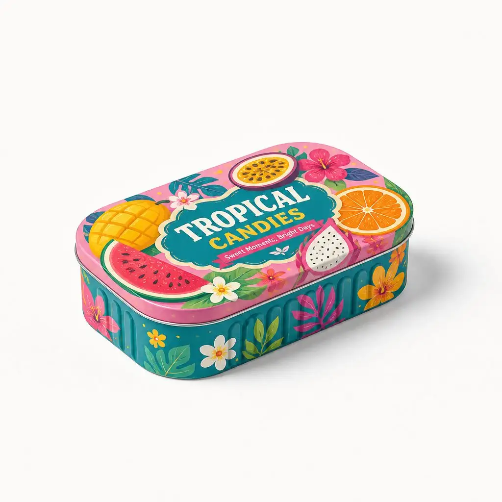 Custom Tin Packaging Case custom tin packaging design